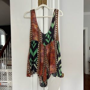 One Teaspoon printed romper. Size XXS